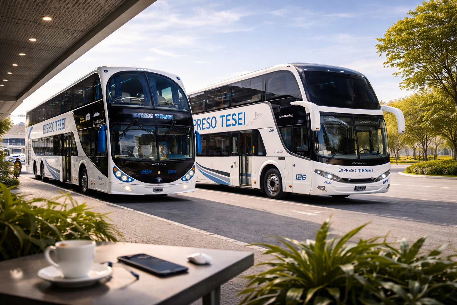 Unidad destacada Expreso Tesei Travel